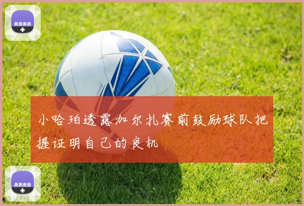 小哈珀透露加尔扎赛前鼓励球队把握证明自己的良机